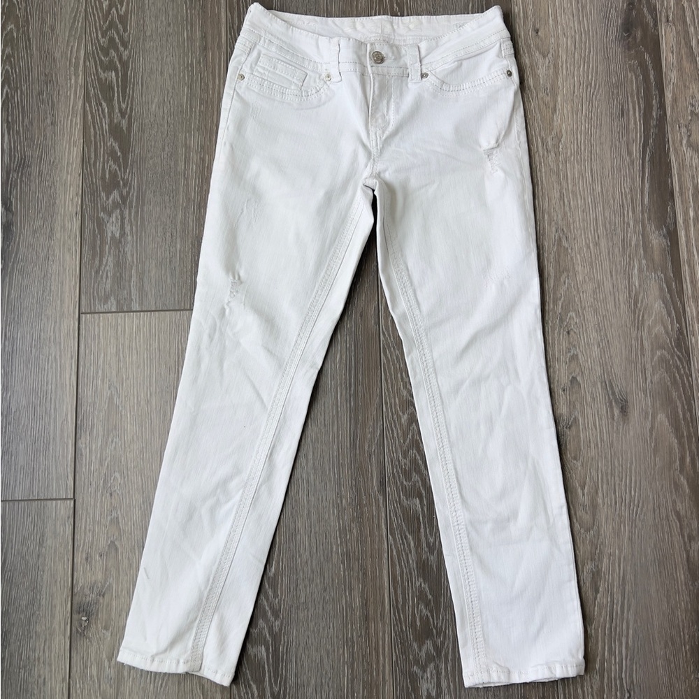 Seven women’s white jeans